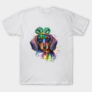 DACHSHUND MARDI GRAS 2024 T-Shirt